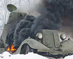 23 февраля 2013 - Военно-историческая реконструкция &laquo;Прорыв блокады, 1943 г.&raquo;